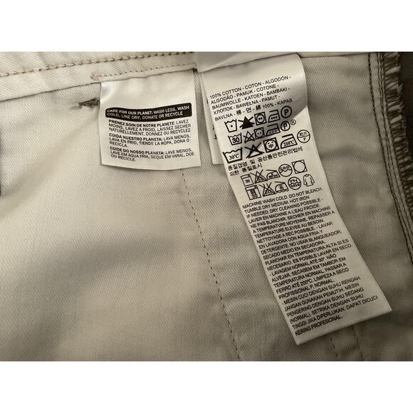 NWT Levi's Cargo I Shorts Mens Large Gray Black Camo Relaxed Fit White Tab - Picture 6 of 16